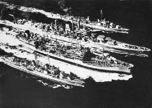 [ Underway Replenishment in Med ]