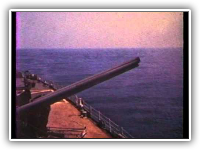 USS Newport News CA-148 - Turret 3 Firing Mission